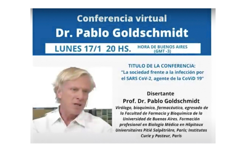 Conferencia Dr. Pablo Goldschmidt