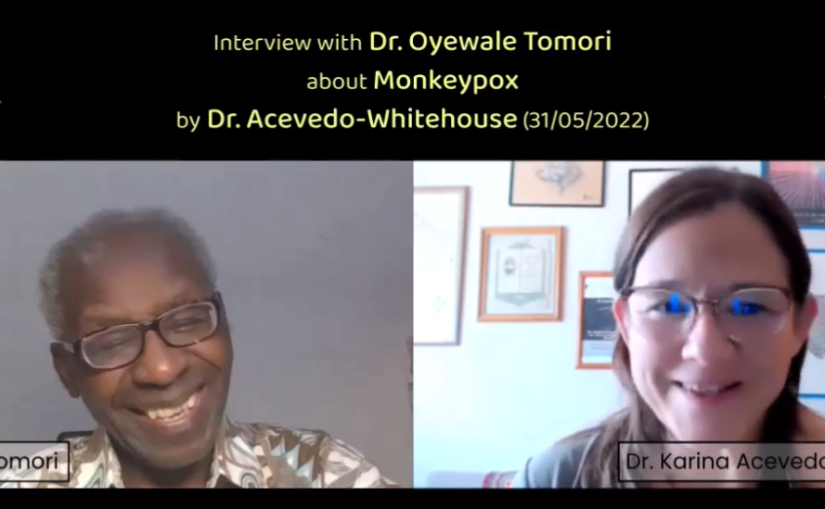 Dr. Oyewale Tomori: «la viruela del mono, situación en África y el mundo»